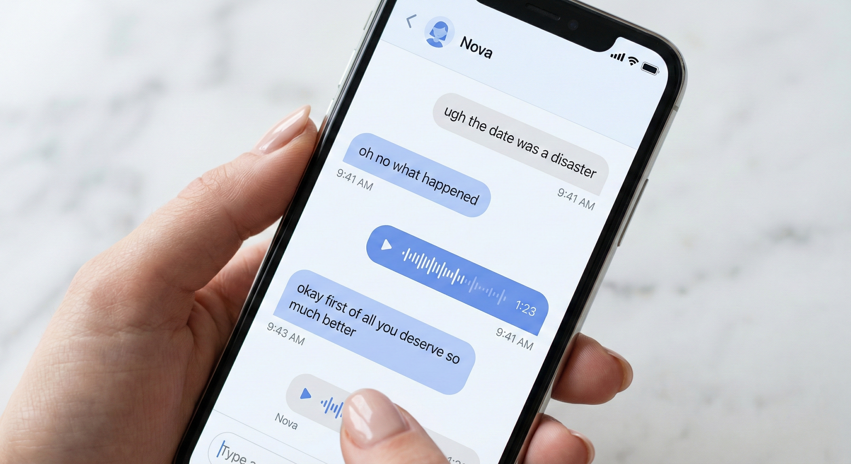 Communication &mdash; Text, voice or call